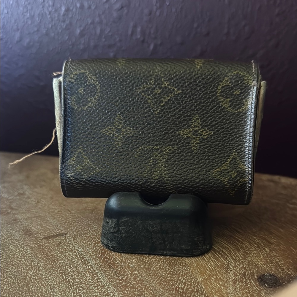 Louis Vuitton Monogram Porte Monnaie Plat Coin Wallet - Picture 2 of 11